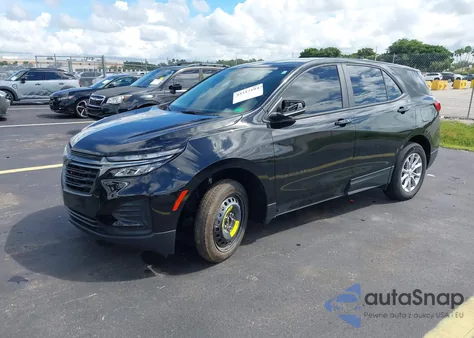 2024 Chevrolet Equinox Fwd Ls from USA, damaged, VIN 3GNAXHEG7RL121880